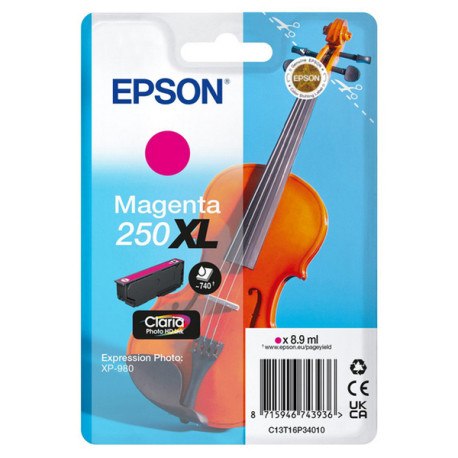 Epson - Cartuccia - Magenta - 205XL - Violin Claria- C13T16P34010 - 8,9 ML