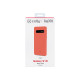 Celly SHOCK - Cover per cellulare - PVC - arancione - per Samsung Galaxy S10