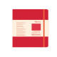 Taccuino Ispira - con elastico - copertina rigida - A5 - 96 fogli - righe - rosso - Fabriano