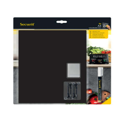 Tag - 21 x 29,7 cm (A4) - nero - Securit - set 5 pezzi