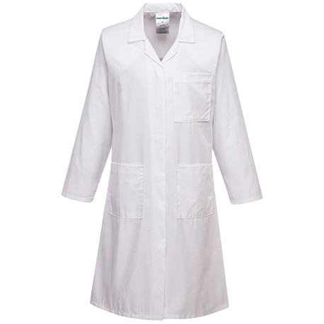 Camice da laboratorio da donna - maniche lunghe - taglia XL - bianco - Portwest