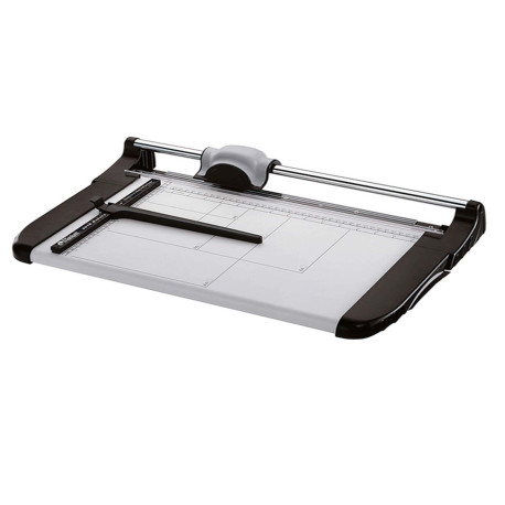 Taglierina a lama rotante 3018 - 37 x 54,6 x 10 cm - 360 mm (A4) - 15 fogli - grigio/nero - Titanium