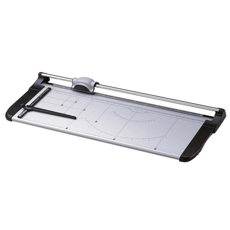 Taglierina a lama rotante 3020 - 37 x 85,6 x 10 cm - 670 mm (A2) - 12 fogli - grigio/nero - Titanium