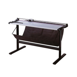 Taglierina a lama rotante 3022 - con stand - 51 x 148,6 x 94 cm - 1300 mm (A0) - 7 fogli - grigio/nero - Titanium