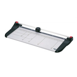 Taglierina a lama rotante 3216 - 24,5 x 57 x 6,5 cm - 460 mm (A3) - 7 fogli - grigio/nero - Titanium