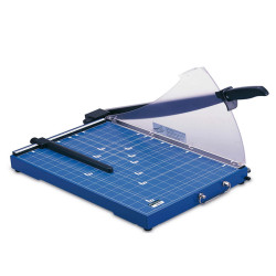 Taglierina a leva 3024 - con blocca lama - 33,5 x 48 x 41,5 cm - 392 mm (B4) - 20 fogli - blu - Titanium