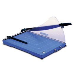 Taglierina a leva 3025 - con blocca lama - 36 x 53,5 x 44,5 cm - 448 mm (A3) - 20 fogli - blu - Titanium