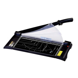 Taglierina a leva 3039 - con blocca lama - 69,8 x 21,3 x 26 cm - 455 mm (A3) - 10 fogli - nero - Titanium