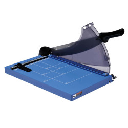 Taglierina a leva 3040 - con blocca lama - 44,5 x 28,2 cm - 360 mm (A4) - 40 fogli - blu - Titanium