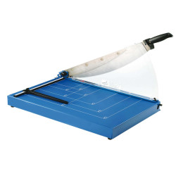 Taglierina a leva 3042 - con blocca lama - 54,5 x 38,2 cm - 460 mm (A3) - 40 fogli - blu - Titanium