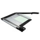 Taglierina Homeoffice 2in1 - lama rotante + ghigliottina - A4 - grigio/nero - Titanium