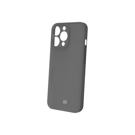 Celly SPACE - Cover per cellulare - poliuretano termoplastico morbido (TPU) - nero - per Apple iPhone 14 Pro