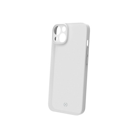 Celly SPACE - Cover per cellulare - TPU (poliuretano termoplastico) - bianco - per Apple iPhone 14