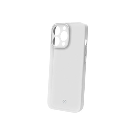 Celly SPACE - Cover per cellulare - TPU (poliuretano termoplastico) - bianco - per Apple iPhone 14 Pro