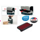 Tampone di ricambio 6/4911 - rosso - Trodat - conf. 3 pezzi