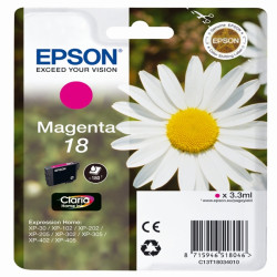 Epson - Cartuccia ink - 18 - Magenta - C13T18034012 - 3,3ml