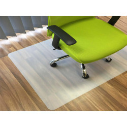 Tappeto Chair Mat salvapavimenti - 90 x 120 cm - vinile - trasparente - Velcoc