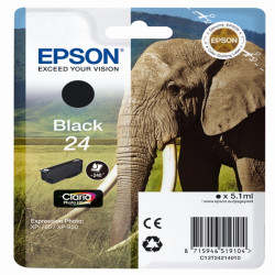Epson - Cartuccia ink - 24 - Nero - C13T24214012 - 5,1ml