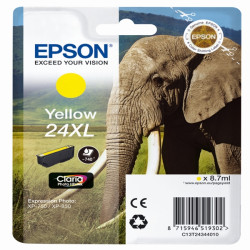 Epson - Cartuccia ink - 24XL - Giallo - C13T24344012 - 8,7ml