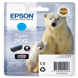 Epson - Cartuccia ink - 26XL - Ciano - C13T26324012 - 9,7ml