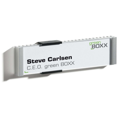 Targa per porte/pareti Info Sign - 14,9 x 5,3 cm - Durable