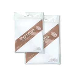 Taschetta 10 biglietti + 10 buste - Dalmazia - 7,5 x 11,2 cm - bianco - Rex Sadoch