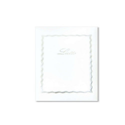 Taschetta 10 biglietti + 10 buste - Lutto - 9 x 14 cm - bianco - Rex Sadoch
