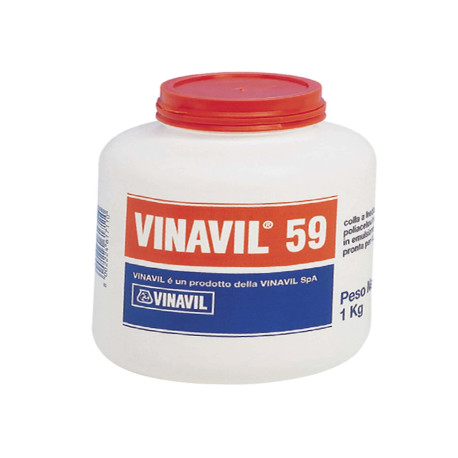 Colla vinilica 59 - 1 kg - bianco - Vinavil