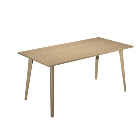 Tavolo alto Woody - 120 x 80 x 105 cm - rovere