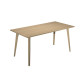 Tavolo alto Woody - 160 x 80 x 105 cm - rovere