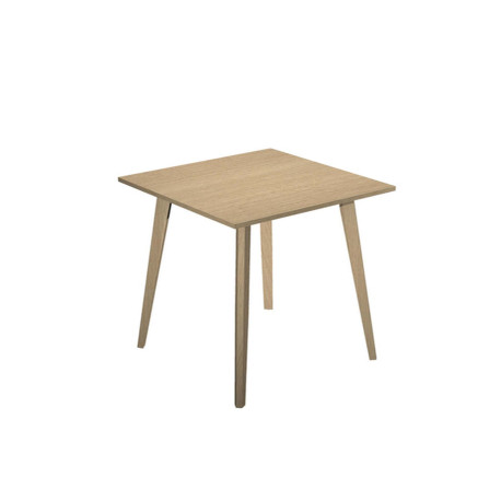 Tavolo alto Woody - 80 x 80 x 105 cm - rovere