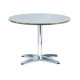 Tavolo bar - tondo - diametro 70 cm - altezza 70 cm - alluminio/acciaio - Serena Group