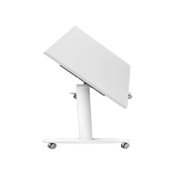 Tavolo multifunzione Taxi - con ruote - 160 x 80 x 73,7 cm - bianco