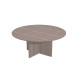 Tavolo riunione Easy - 4 posti - diametro 120 cm - altezza 72 cm - frassino toscano