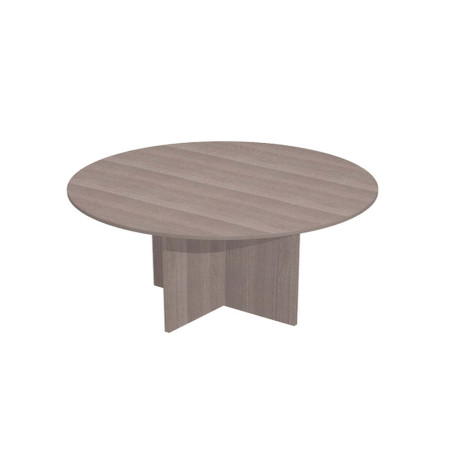 Tavolo riunione Easy - 4 posti - diametro 120 cm - altezza 72 cm - frassino toscano