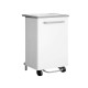 Contenitore a pedale Gastro - 110 L - bianco - Stilcasa