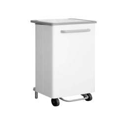 Contenitore a pedale Gastro - 110 L - bianco - Stilcasa