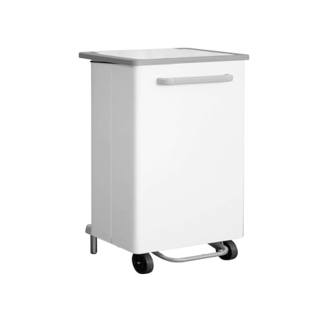 Contenitore a pedale Gastro - 110 L - bianco - Stilcasa