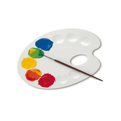 Tavolozza per miscelazione - 220x144x199mm - 10 scomparti - Primo