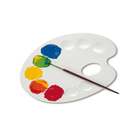 Tavolozza per miscelazione - 220x144x199mm - 10 scomparti - Primo