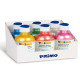 Tempera brillante perlata - 300ml - colori perlati assortiti - Primo - box 6 colori