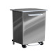 Contenitore a pedale Gastro - 90 L - acciaio lucido - Stilcasa