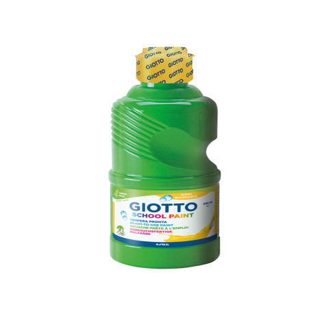 Tempera pronta - 250ml - verde - Giotto