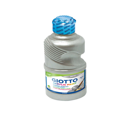 Tempera pronta acrilica - 250ml - argento - Giotto
