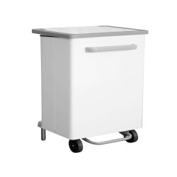 Contenitore a pedale Gastro - 90 L - bianco - Stilcasa