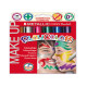Tempera solida Make Up - cosmetica - Instant - astuccio 6 colori metallic