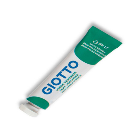 Tempera Tubo 7 - 21ml - verde veronese - Giotto