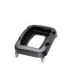 Carrello a 4 ruote per contenitore Office - 32,5×47×15 cm - nero - Medial