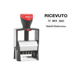 Timbro Datario Classic Line 2360 - 5 righe - 3 x 4,5 cm - autoinchiostrante - Colop