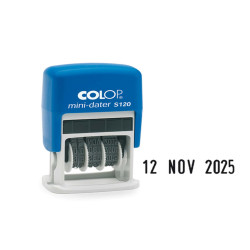 Timbro Mini Dater S120 Datario - 3,8 mm - autoinchiostrante - Colop